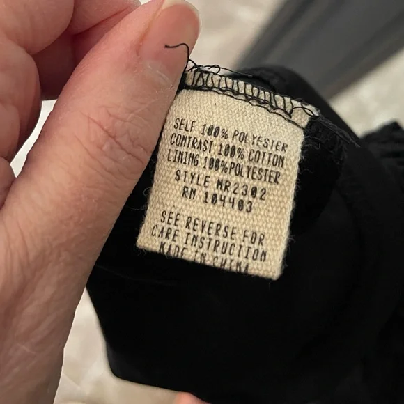 Anthropologie Moon River Black Crochet Lace Dress Size Large - Picture 9 of 9